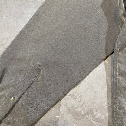 90s Ubc Washed Gray Rayon Shirt