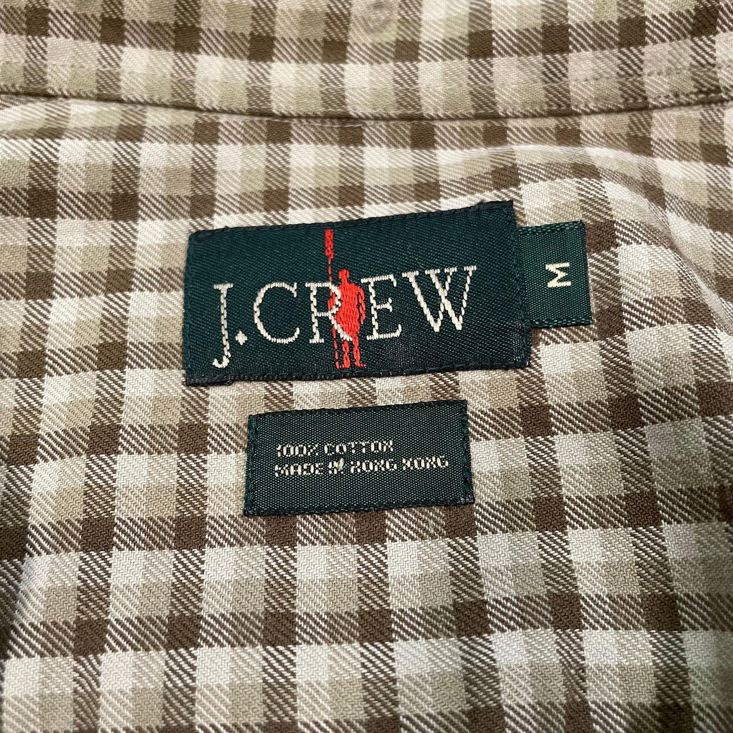 90s J.Crew Checkered Shirt