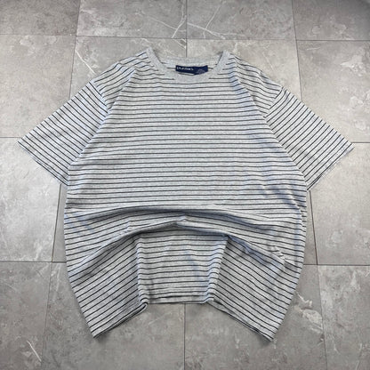 90s Puritan Gray Border Tee