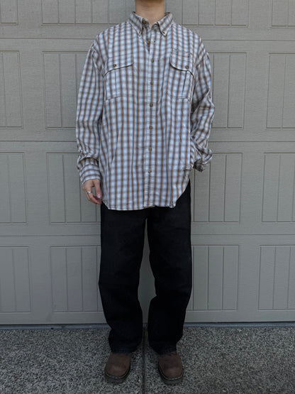 90s Cabela's Checkered Multi-Pocket Button Down Shirt KiiChain Clothing