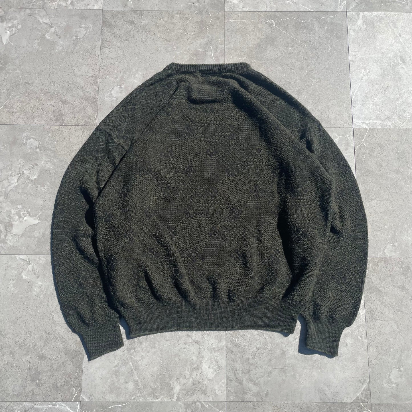 90s Croft & Barrow Wool-Acrylic Made in Italy Design Knit