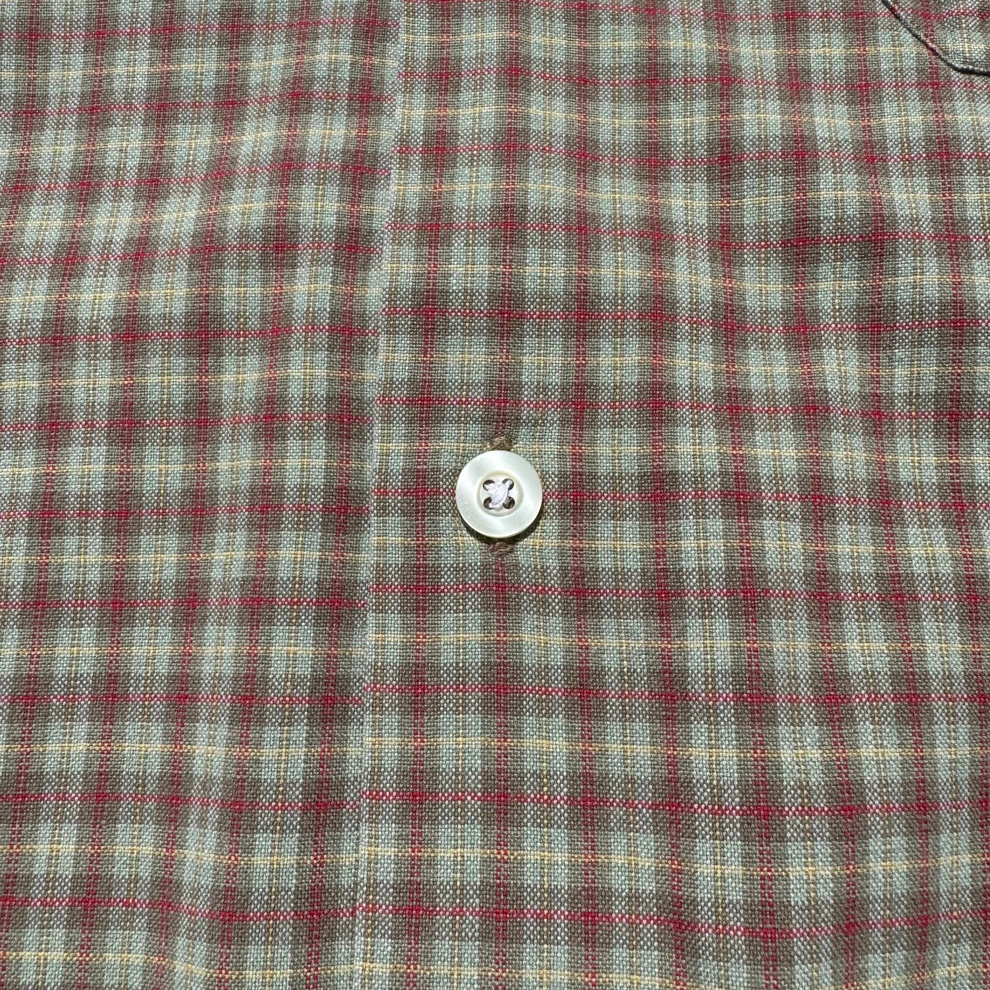 90s Ralph Lauren Adams Checkered Pocket Pony Cotton Short Sleeve Shirt KiiChain Clothing
