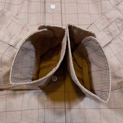 90s Ralph Lauren Brown Checkered Shirt