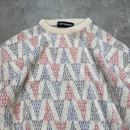 90s Van Heusen Made in USA Design Knitted Sweater