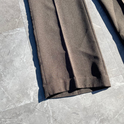 80s Levi's Made in USA Brown Action Slacks