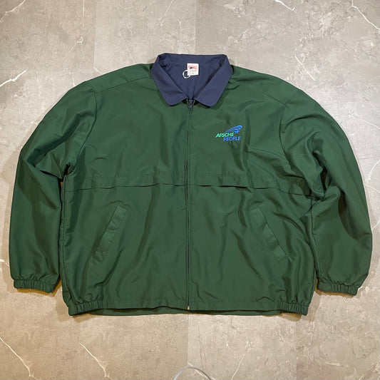 90s Union Line Made in USA Forest Green Work Jacket