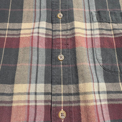 90s Lands' End Checkered Flannel Shirt KiiChain Clothing
