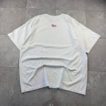 90s-00s Gildan Ultra Cotton Hollywood Lights, Camera, Action White T-Shirt
