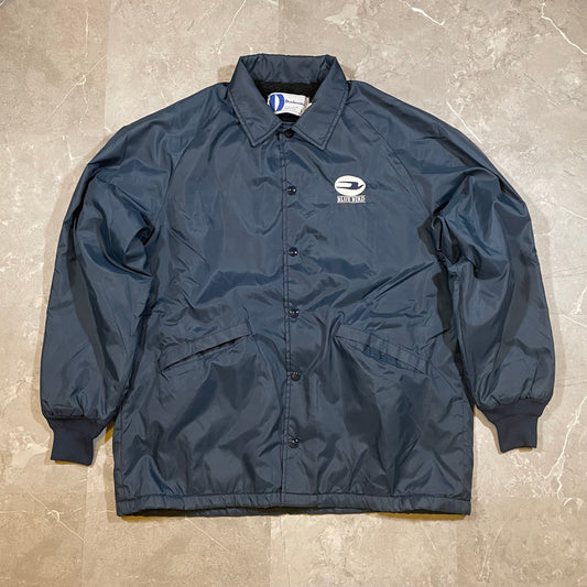 90s Dunbrooke Pla-Jac Blue Bird Made in USA Nylon Coach Jacket