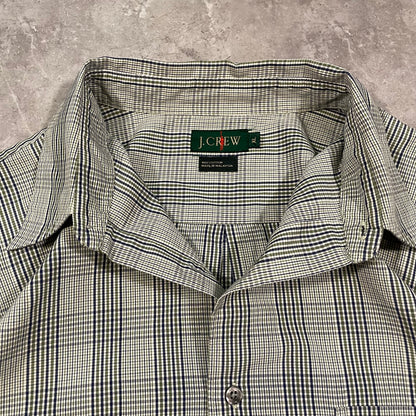 90s J.Crew Checkered Shirt