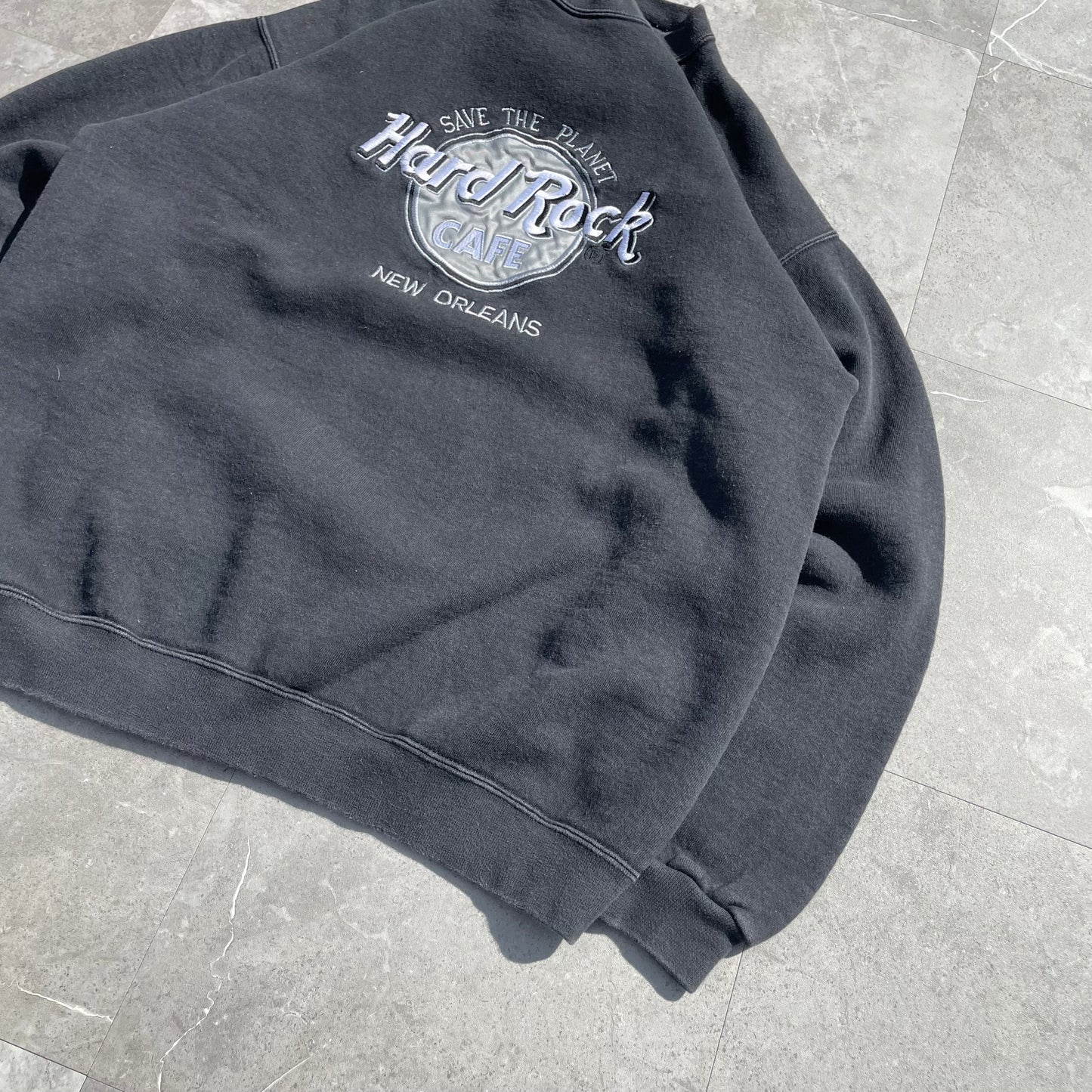 90s Hard Rock Cafe New Orleans Made in USA Sweater