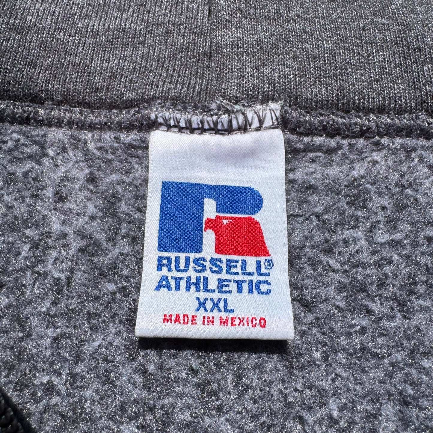 Russell Athletic Zip-Up Gray Hoodie KiiChain Clothing