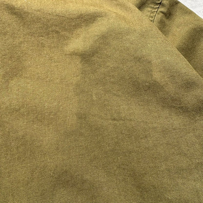 90s-00s Ralph Lauren Olive Green Checkered Lined Swing Top Jacket