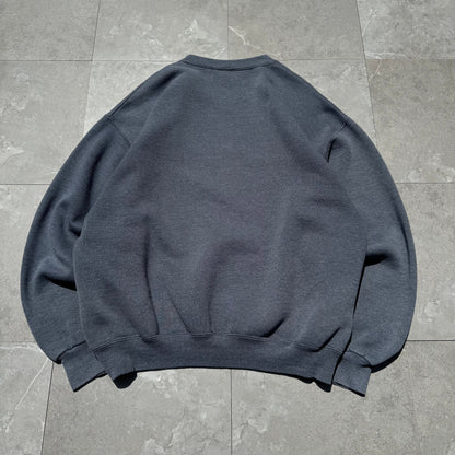 90s Russell Athletic Dark Gray Crewneck Sweatshirt KiiChain Clothing