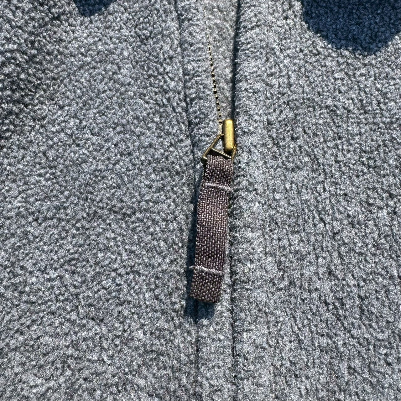 90s Ralph Lauren Gray Fleece Swing Top Jacket