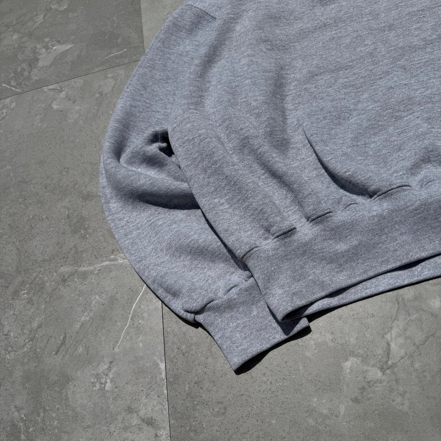 90s Russell Athletic Made in USA Half-Zip Gray Sweatshirt KiiChain Clothing