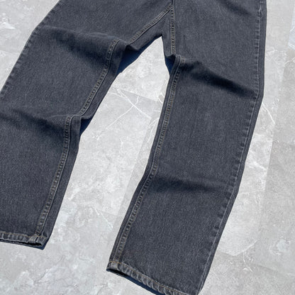 90s L.L. Bean Black Denim 35x34