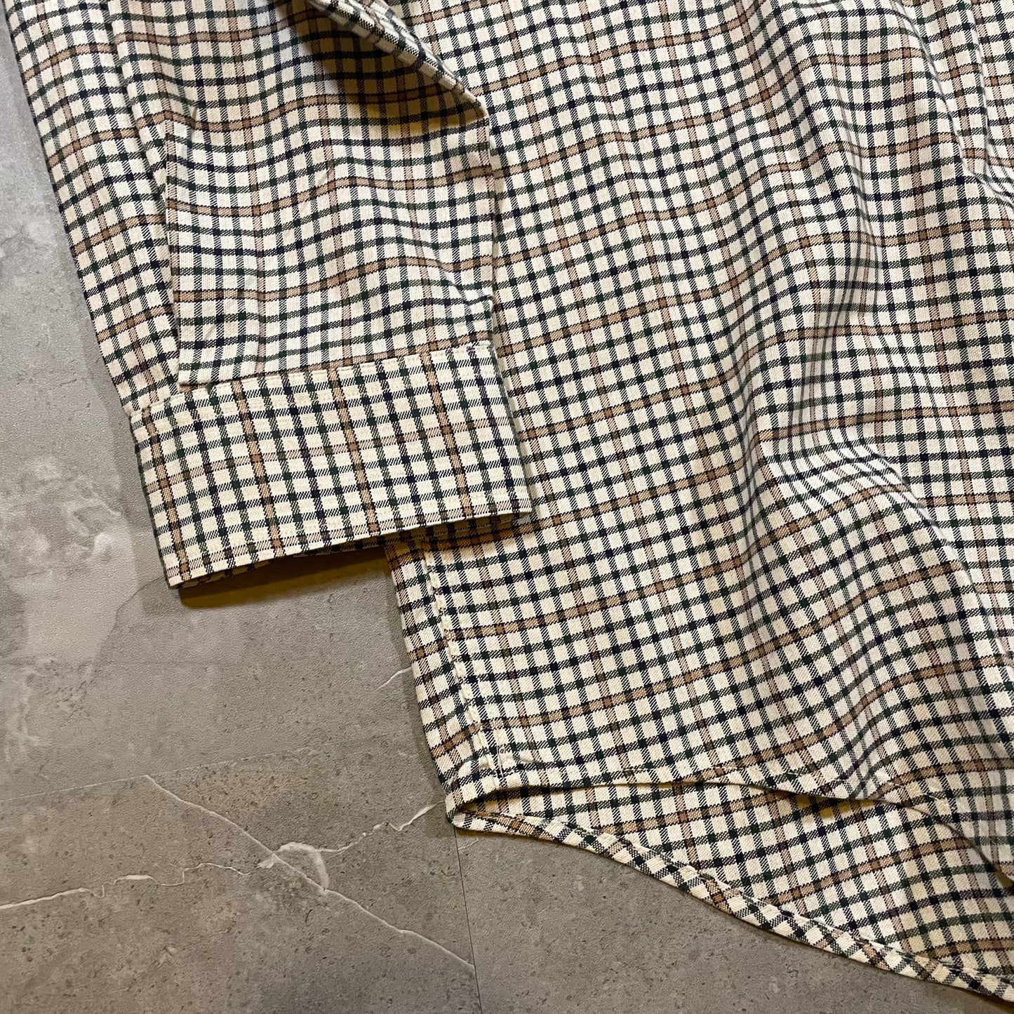 90s Nautica Heavyweight Checkered Button Down Shirt