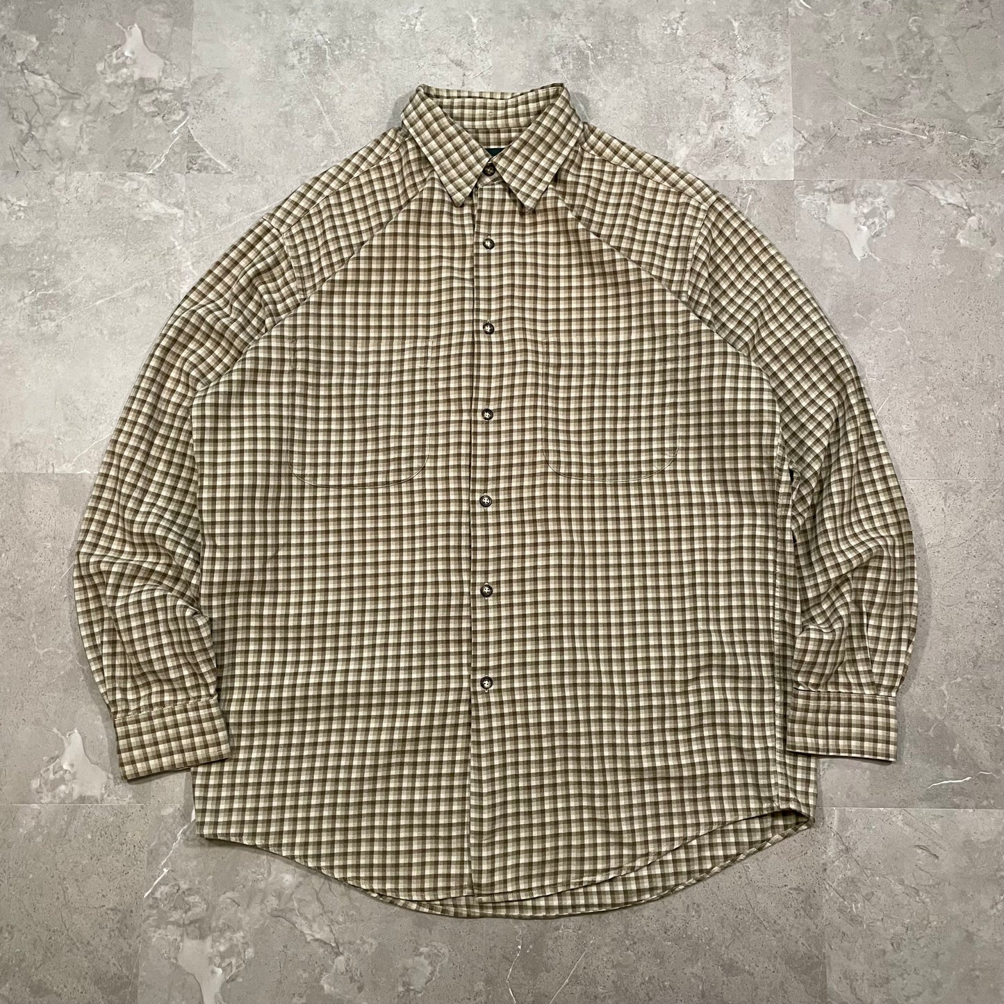 90s J.Crew Checkered Shirt