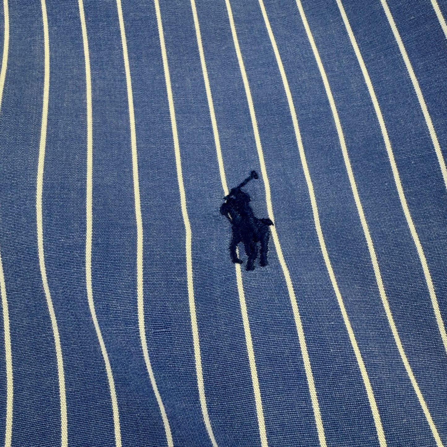 00s Polo by Ralph Lauren “Philip” Blue Striped Shirt