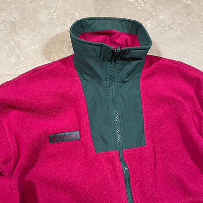 90s Women’s Columbia Pink Fleece Jacket