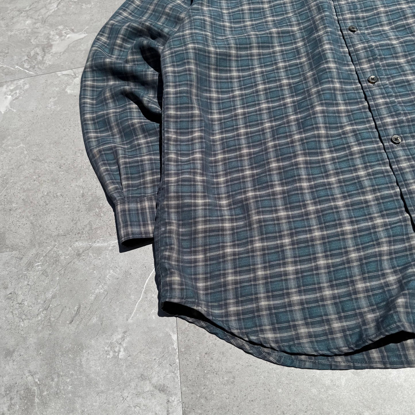 00s Columbia Checkered Zip-Pocket Shirt KiiChain Clothing