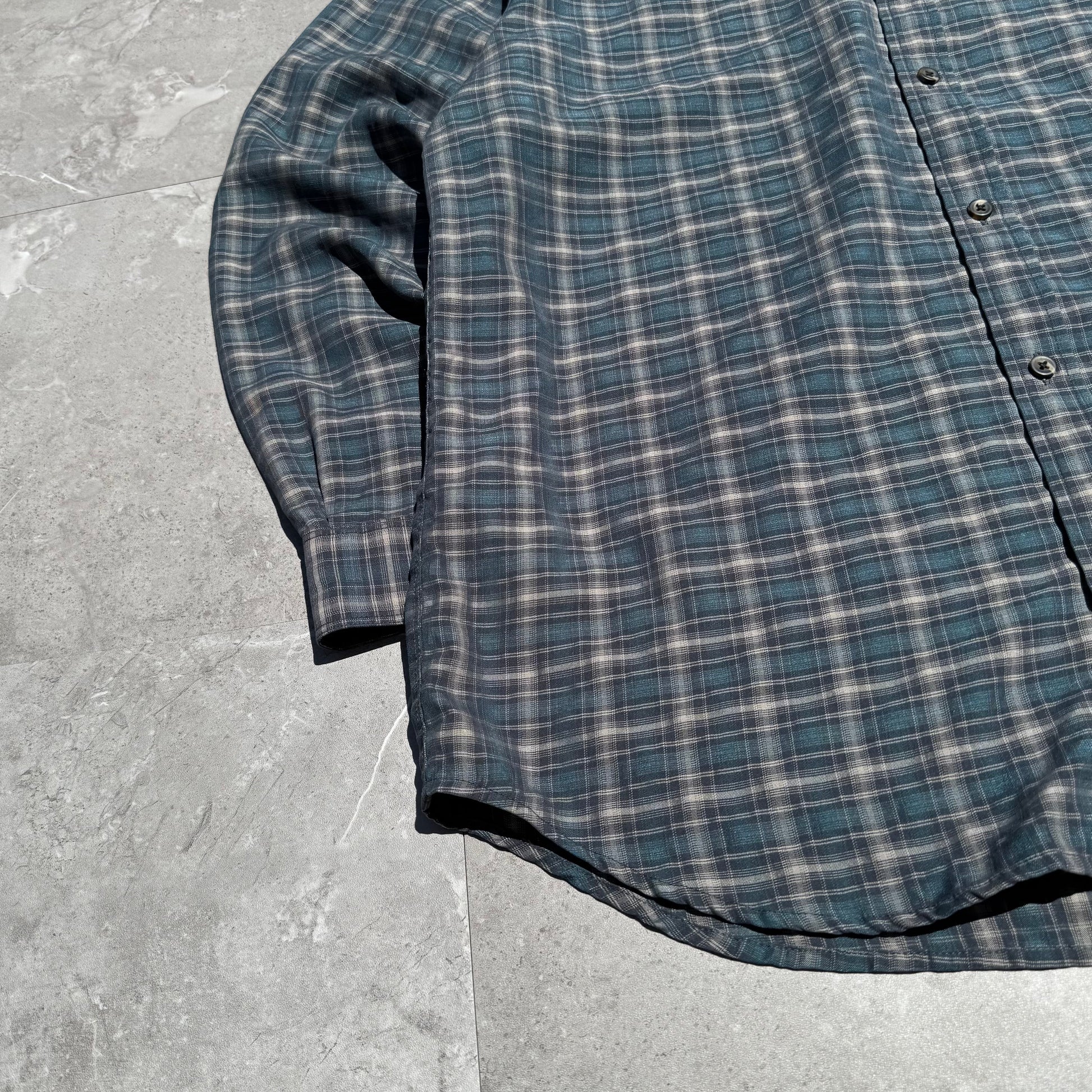 00s Columbia Checkered Zip-Pocket Shirt KiiChain Clothing