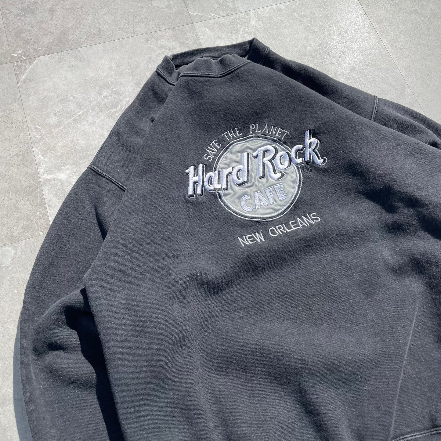 90s Hard Rock Cafe New Orleans Made in USA Sweater