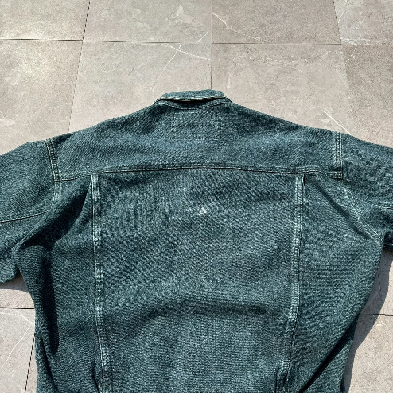 90s Guess Made in USA Dark Blue Denim Jacket