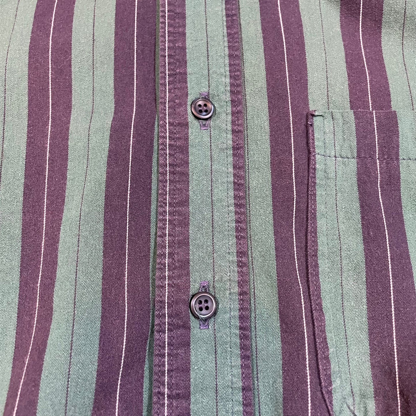 80s Wrangler Made in USA Striped Shirt