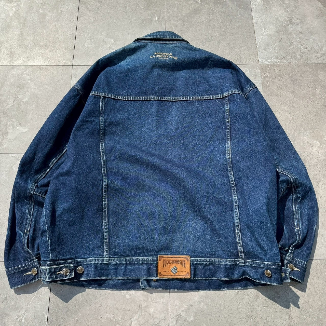 00s RocaWear Oversized Denim Jacket