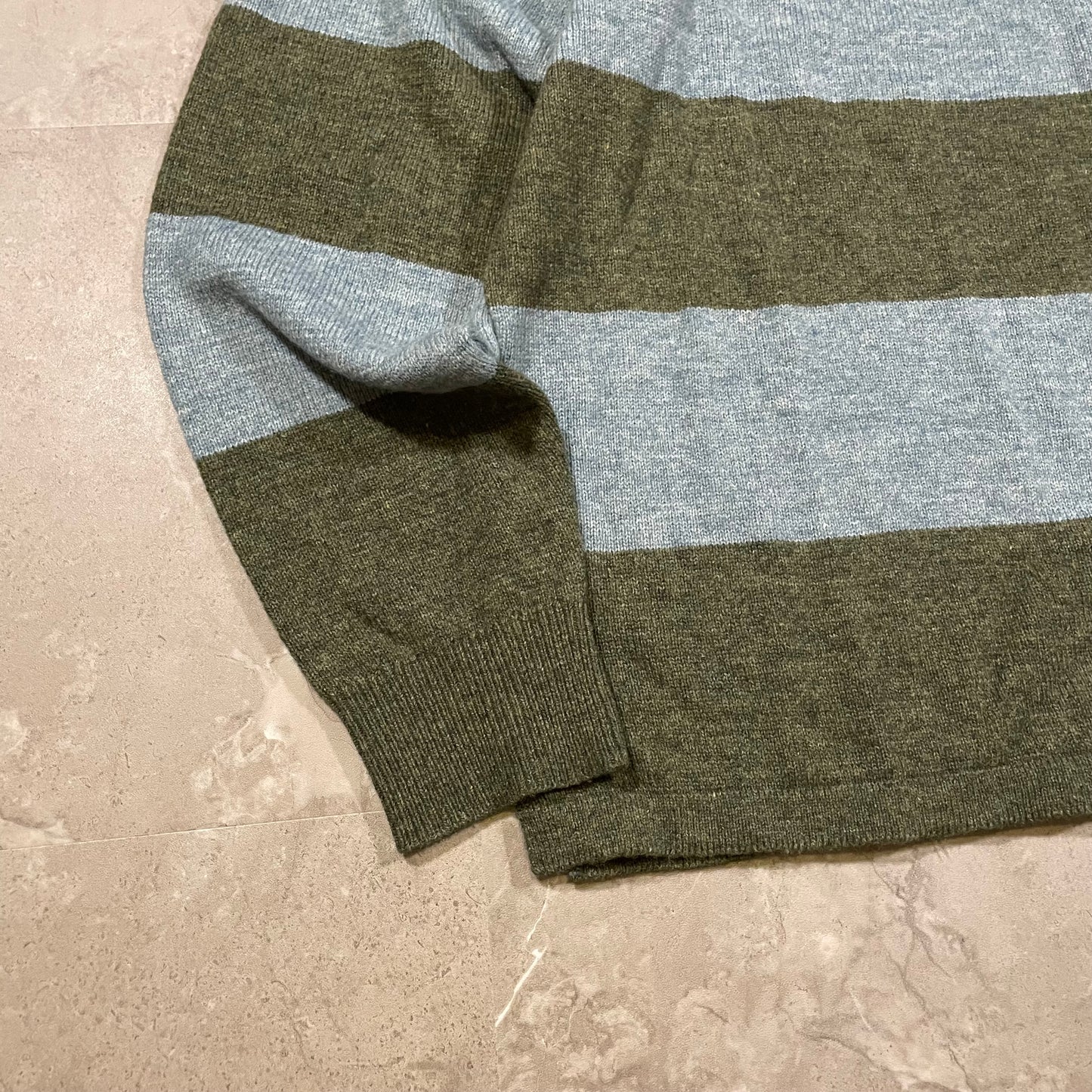 00s J.Crew Merino Wool Polo Sweater