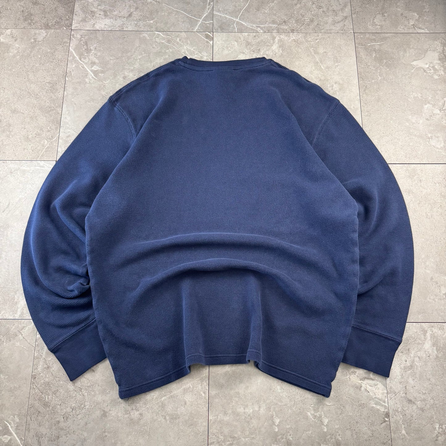 90s Polo Ralph Lauren Navy Long Sleeve Thermal