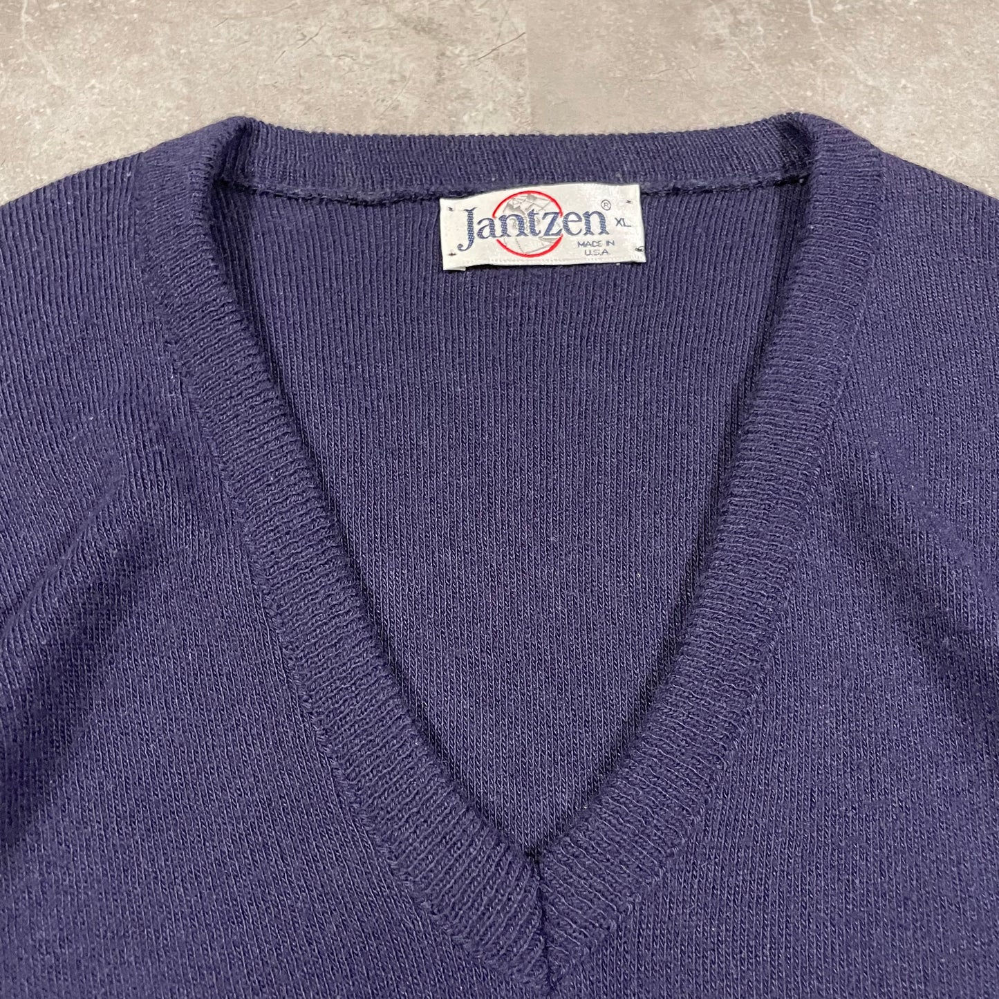 90s Jantzen Made in USA V-Neck Sweater