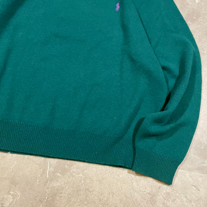 90s Ralph Lauren Lamb Wool V-Neck Sweater