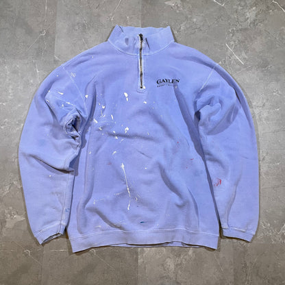 90s Authentic Pigment Painters Half-Zip Sweater