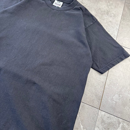 00s Pro Club Heavyweight Black Blank T-Shirt