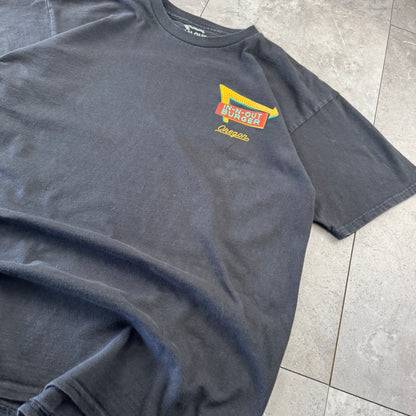 00s In-N-Out Burger Oregon Black Graphic T-Shirt