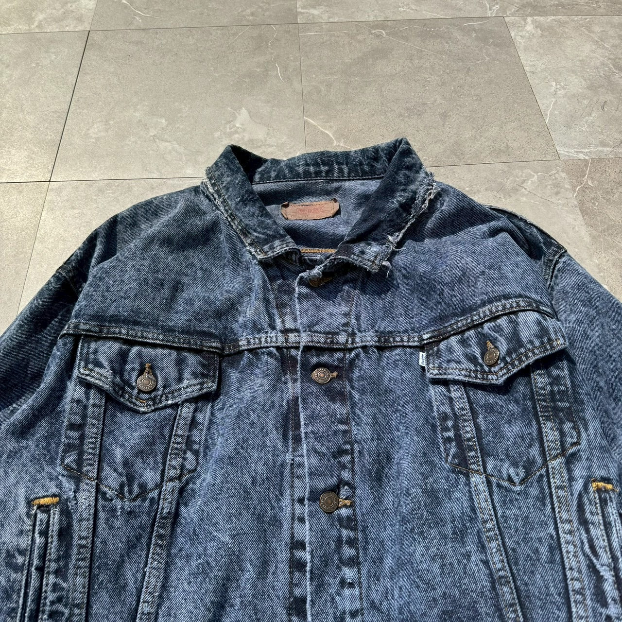 80s-90s Levi's 75066 Made in USA Dyed Denim Jacket