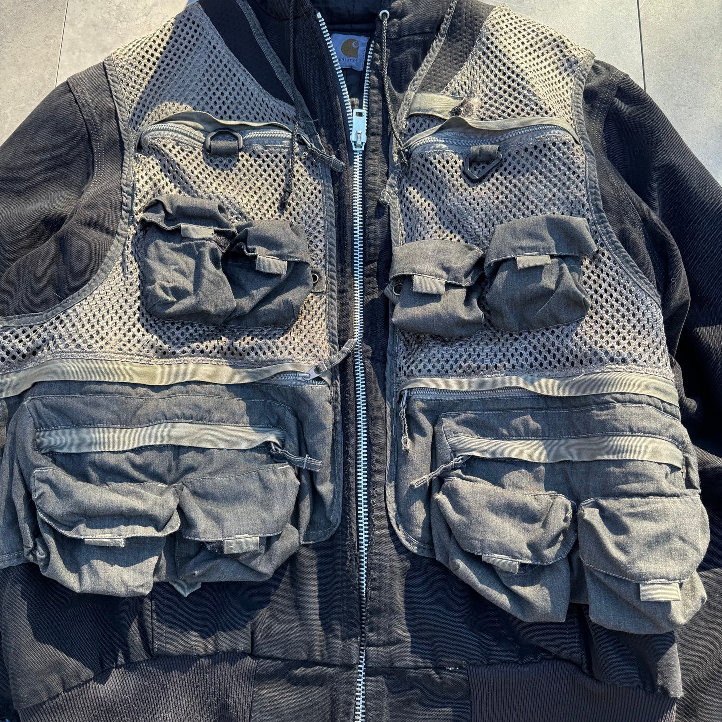 00s Carhartt Fishing Vest Active Jacket KiiChain Clothing