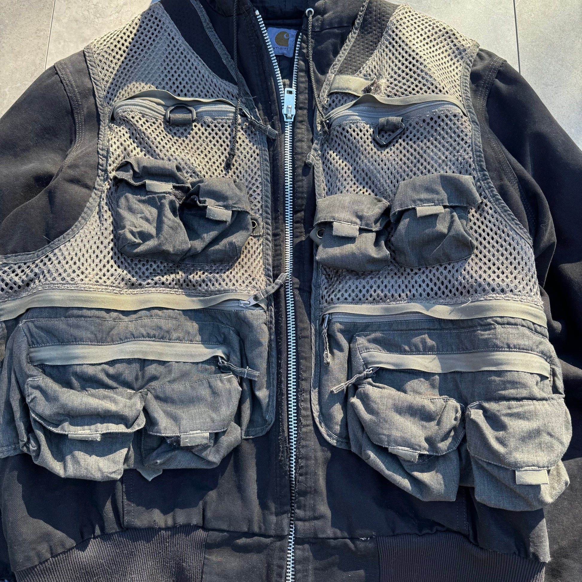 00s Carhartt Fishing Vest Active Jacket KiiChain Clothing