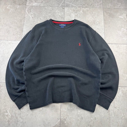 00s~ Polo Ralph Lauren Black Long Sleeve Thermal