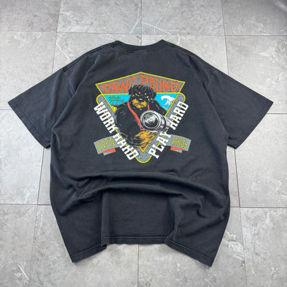 90s DaDawg Made in USA Black Bulldog Graphic Tee