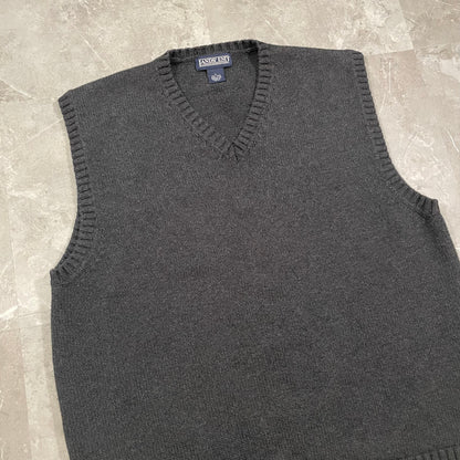 90s Land’s End Made in Japan Cotton Knitted Vest