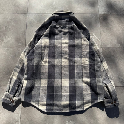 90s St. John’s Bay Faded Checkered Flannel Shirt