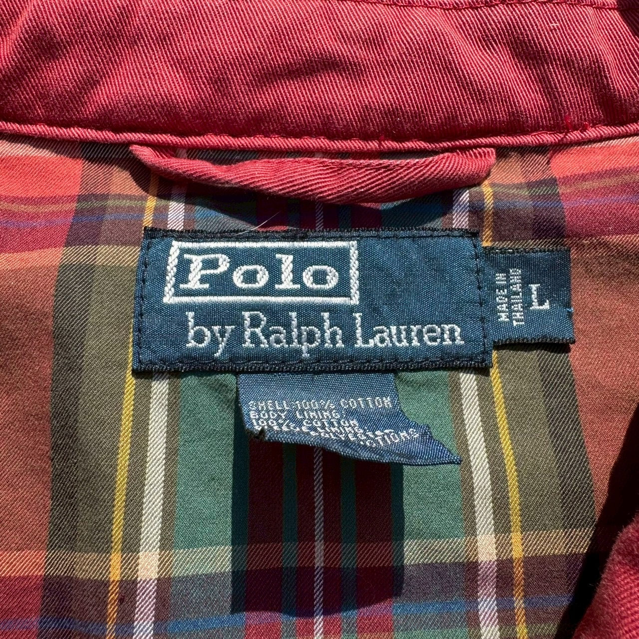 90s-00s Ralph Lauren Red Swing Top Jacket