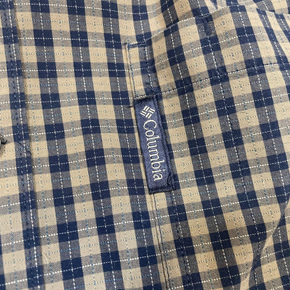 00s Columbia Checkered Button Down Shirt