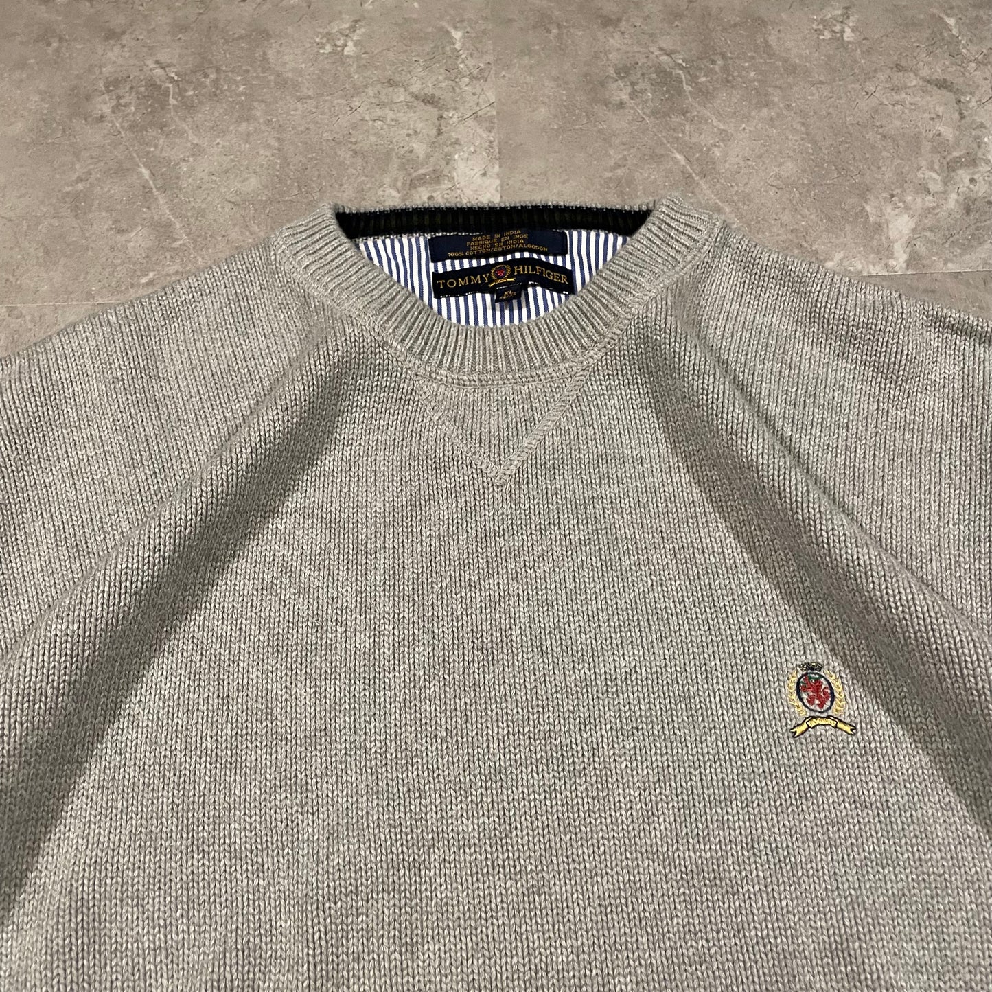 90s Tommy Hilfiger Knitted Cotton Sweater