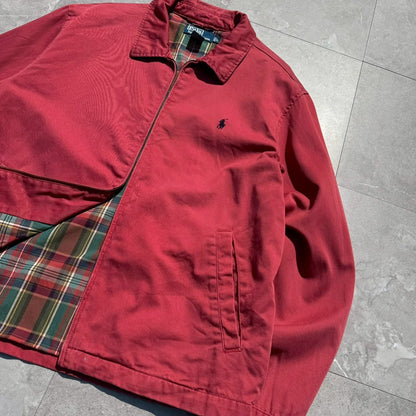 90s-00s Ralph Lauren Red Swing Top Jacket