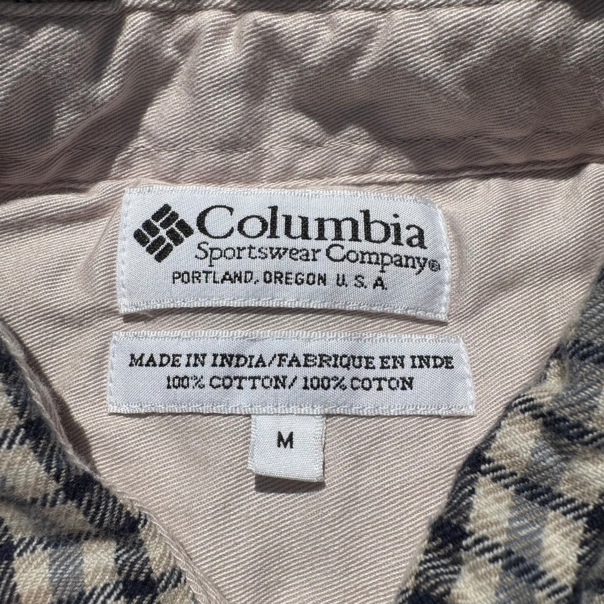 00s Columbia Checkered Button Down Shirt KiiChain Clothing